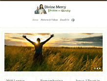 Tablet Screenshot of divinemercyva.org
